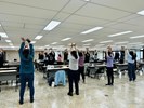 老師引導學員活動