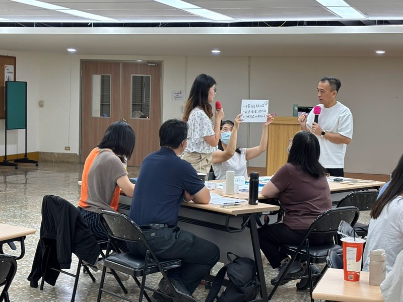 小組分享討論成果