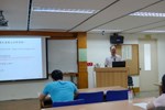 講座邀請國立中興大學財經法律學系廖緯民教授